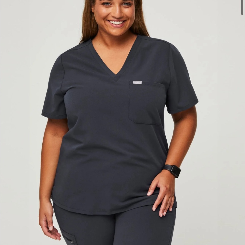 Figs Night Sky Catarina Scrub Top